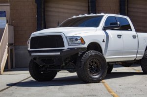 Dodge RAM 2500 Bumper - Front - Addictive Desert Designs - Stealth Fighter - Hammer Black - `10-`18 Dodge RAM 2500 Bumper - Front - Addictive Desert Designs - Stealth Fighter - Hammer Black - `10-`18